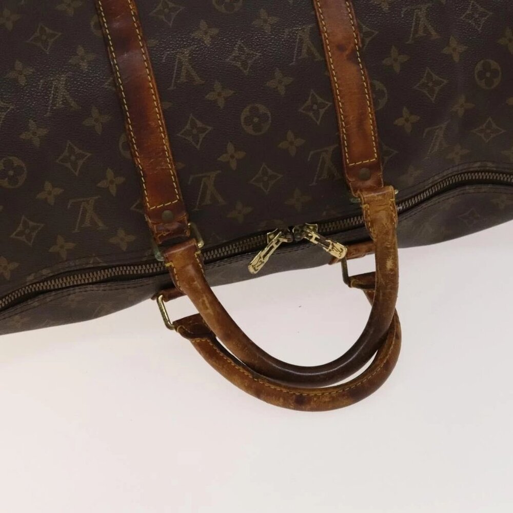 LOUIS VUITTON Monogram Keepall 50 Boston Bag M41426 LV Auth 140450 - Picture 8 of 16